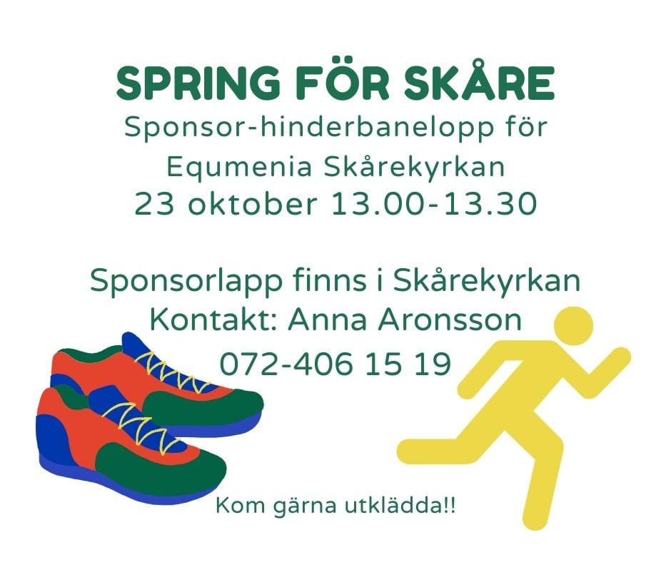 Affisch för Spring för Skåre Equmenia