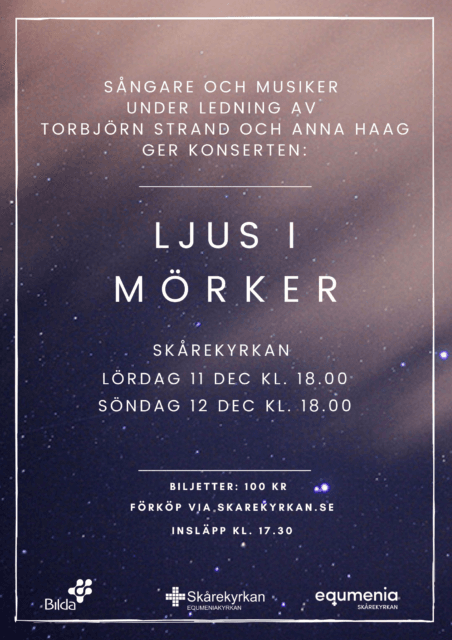 Konsert – Ljus i mörker