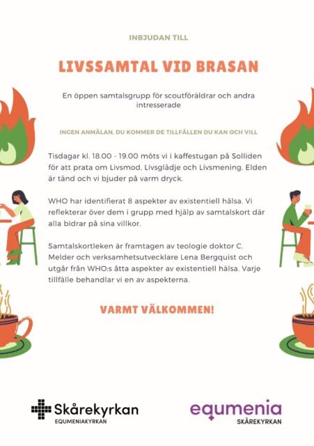 Livssamtal vid brasan