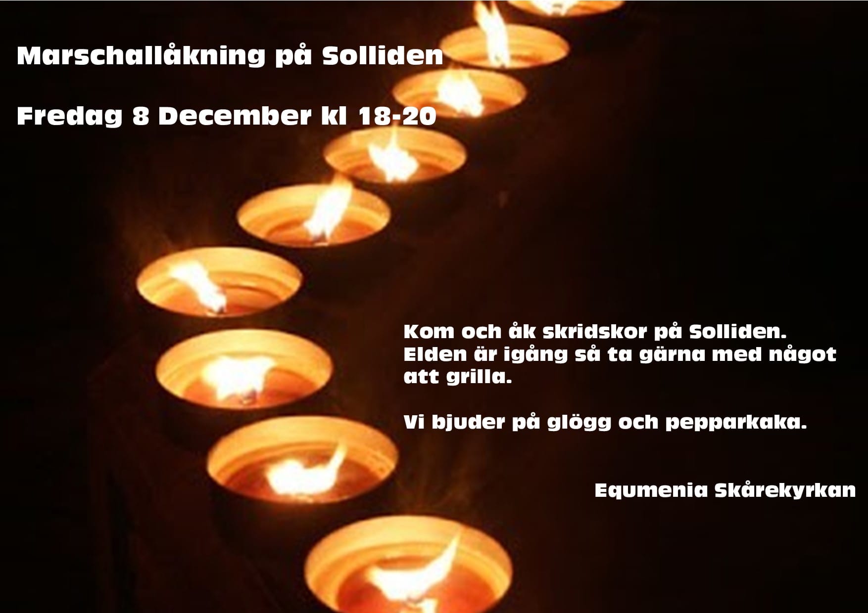 Marschall-skridskoåkning på Solliden