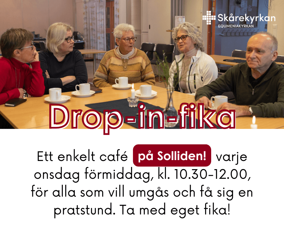 Drop-in-fika på Solliden