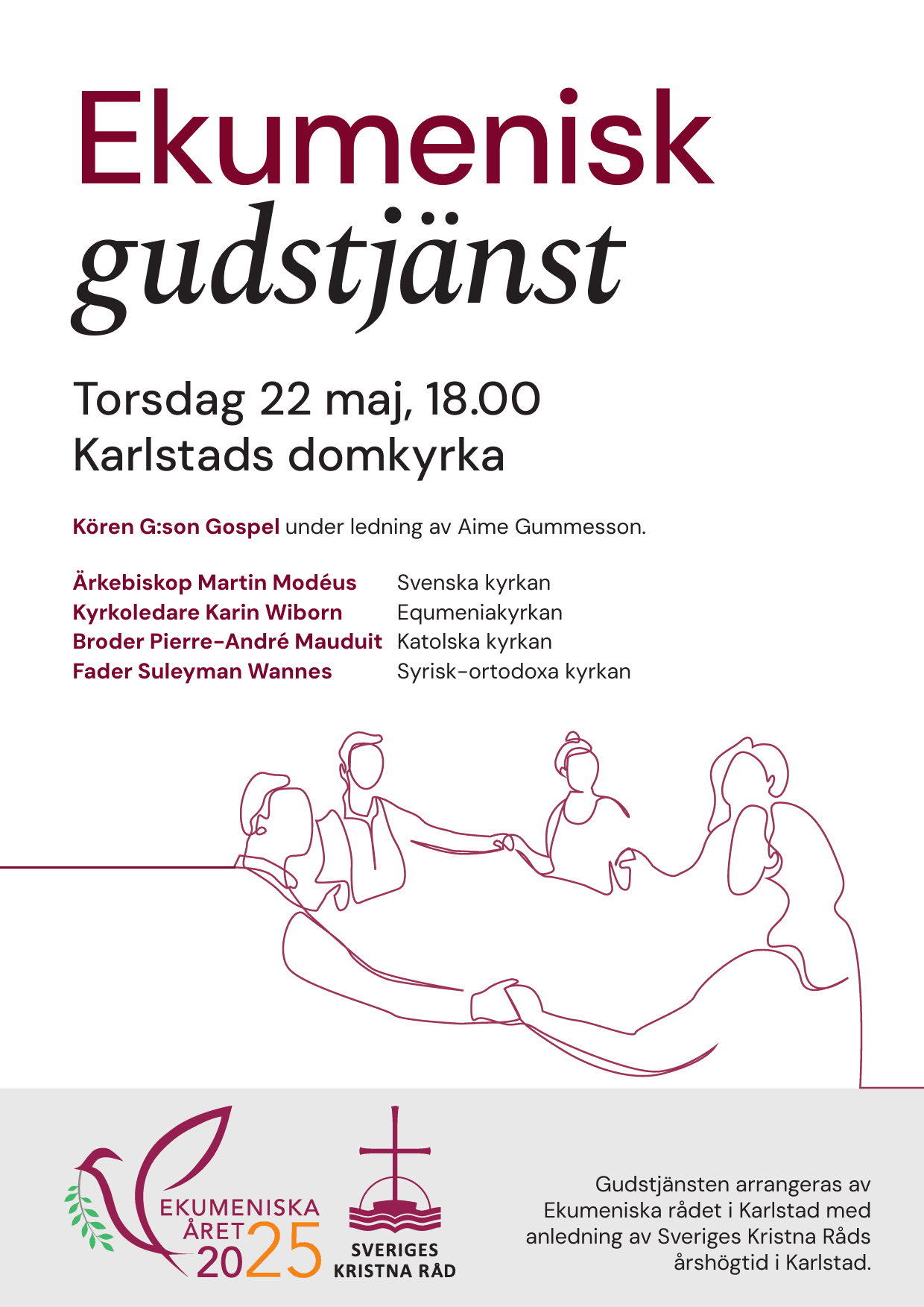 Ekumenisk gudstjänst i Domkyrkan